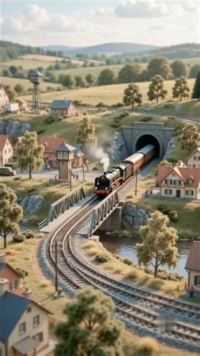 Building a Miniature Railway Station & Train Track | Hyper-Realistic DIY Construction Timelapse