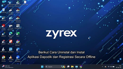 Yang Belum Tahu Cara Uninstasl dapodik dan Registrasi Kembali Secara Offline Simak Video ini : 1. Masuk Dulu Ke Control Panel, Selanjutnya Cari Aplikasi Dapodik Kemudian Klik Kanan Uninstal 2. Setelah Prosesnya Selesai silahkan, Restart Perangkat Kalian, Disini Saya Pilih Tidak Restart ya....!!! Biar Videonya Gak Kelamaan 3. Kemudian Cek Di Windows Eksplorer pada data C, Program Files, folder DAPODIK, jika sudah tidak ada silahkan instal kembali aplikasi dapodiknya tapi unduh dulu ya aplikasinya