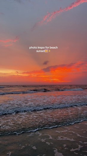 Capturing Aesthetic Beach Sunset Photos