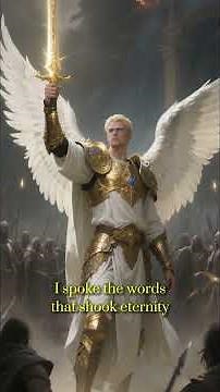 The Moment Satan Fell From Heaven | Archangel Michael vs the Dragon #biblestory #saintmichael