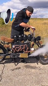 Steam engine motorcycle. The future? #motorcycle | Biker Life