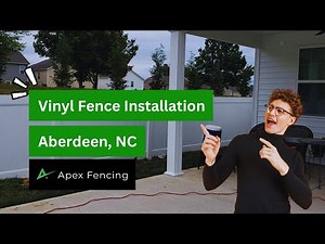 Vinyl Fence Installation Aberdeen, NC | Apex Fencing