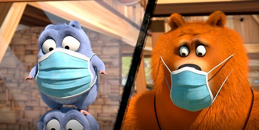 😷Même Grizzy et les Lemmings se sont mis aux gestes barrières ! Retrouvez les sur Okoo Francetv > https://www.france.tv/okoo/ | Grizzy & the Lemmings
