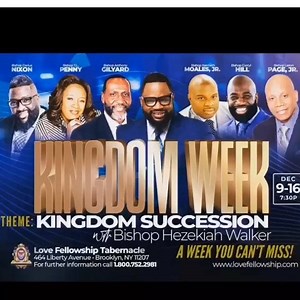 Kingdom Succession starts with faithfulness and staying in place! | Official Hezekiah Walker