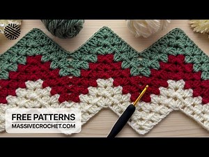 SUPER EASY Crochet Pattern for Beginners (1 ROW REP)! ⚡️🎁 LOVELY Crochet Stitch for Baby Blanket