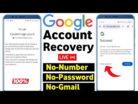 Gmail Account Recovery || How to Recover Gmail Account || gmail recovery without verification code