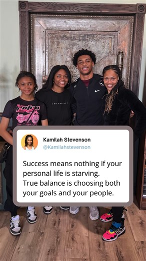 Comment “BALANCE” and I’ll send you a free guide to help you align your priorities and protect what matters most. We weren’t designed to chase success while letting our personal lives fall apart. Real strength is found in balance—showing up for your goals without losing yourself or your people in the process. Protect your peace, nurture your relationships, and lead with love. That’s where lasting success lives. #WorkLifeBalance #FamilyFirst #ProtectYourPeace #PurposeAndPeace #HolisticLiving #Suc