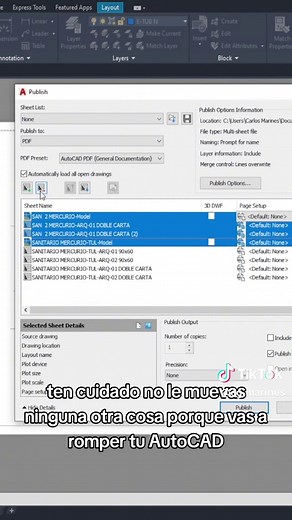 Exporta Todos Tus Planos en PDF con Autocad Eficazmente