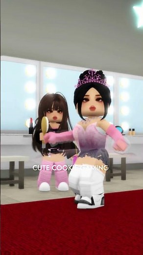 Cute Cookie Gaming in a gown?! 😱 real life face reveal pt.2