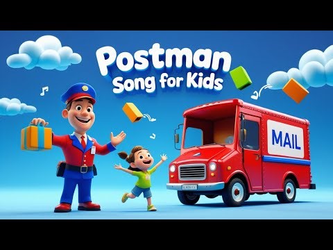 Postman Song for Kids 📬 Fun Delivery & Parcel Adventure!