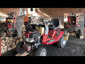 Farmvlog#4 Aufsitzmäher / Rasenmäher Motor Ausbauen (Briggs Stratton motor )