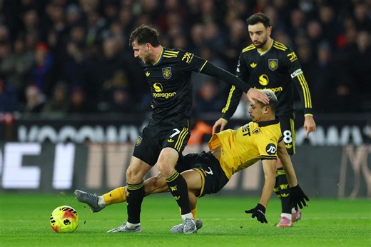 Man Utd secure crucial win with four goals scored against Wolves