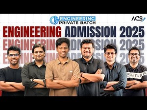Launching Live ACS Engineering Admission Private Batch 2025
