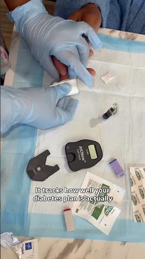 Stop guessing your blood sugar… this tells you your LAST 3 MONTHS 👀
