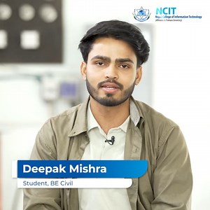Deepak Mishra, a BE Civil student at NCIT College, shares his journey of gaining practical knowledge in the hydropower lab. Apply Now: https://forms.gle/iSKwQ58Jevxc5ZNq7 #NCIT #NCITcollege #nepalcollegeofinformationtechnology #NCITbachelor #BBA #BCA #BEIT #BESoftware #BEComputer #BECivil #inquiryopen #testimonial #student #HydropowerLab | NCIT