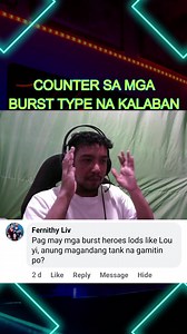 Burst type counter na tank at item. #MobileLegends #professorjoseph #mage #MLBB | Professor Joseph