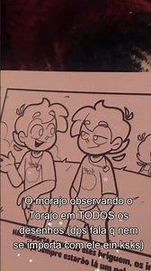 And if he's not staring, he's near Torajo lol #mundotorajo #mdt #sketchbook #sketchbookart