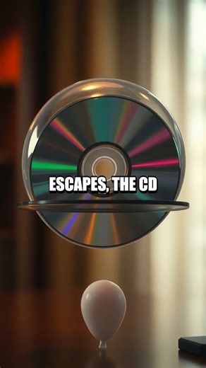 The Balloon Hover: A Tiny CD Hovercraft Trick