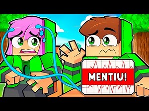 USEI DETECTOR DE MENTIRA NA MINHA CRUSH NO MINECRAFT