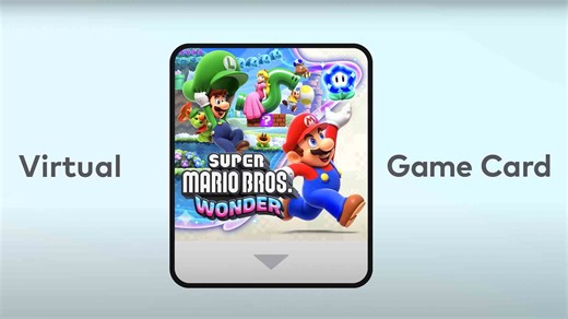 Nintendo introduced new "Virtual Game Card" game sharing system