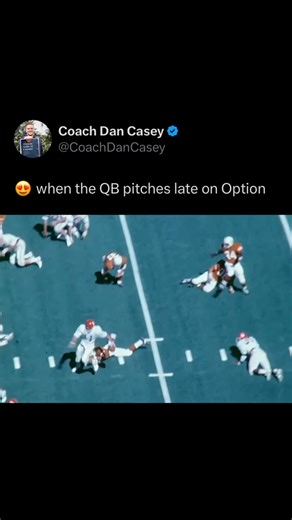 Coach Dan Casey on Instagram: "Barry Switzer’s Wishbone"