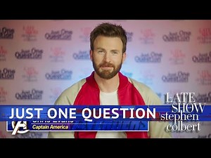 'Avengers: Endgame' cast answer comedic questions on 'Late Show'