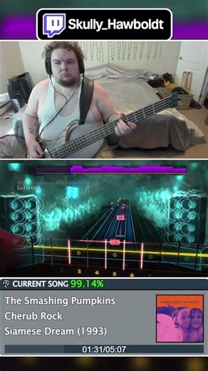 Smashing Pumpkins – Cherub Rock | Rocksmith 2014 (Bass Playthrough)