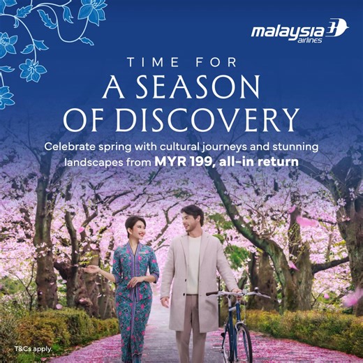 Book your flight today and explore Tokyo, London and more from MYR 469, all-in return. | Malaysia Airlines