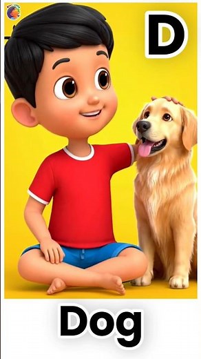D is for dog ||alphabet letter D #kidslearning #staylittlechannel