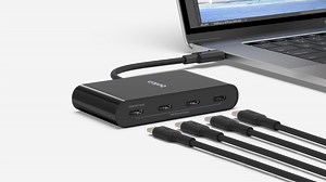 Belkin's new hub offers 100W Power Delivery & data transfer with four USB-C ports