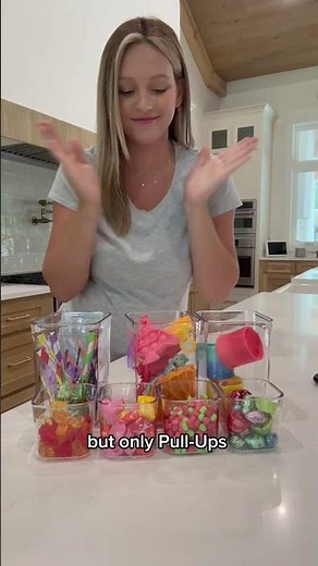 Courtney shares a quiet moment from early parenthood—Pull-Ups® are part of the journey.