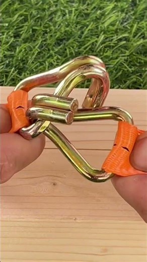 Great trick using a strap. #diy