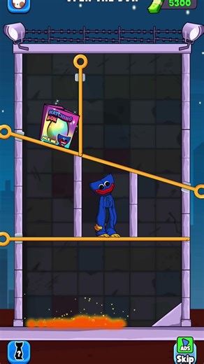 Huggy wuggy pin - gaming 😨 short video dangerous #huggywuggy #gaming #trending #shortvideo #funny