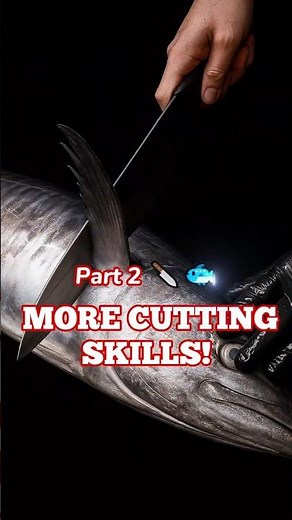 Amazing Seer Fish Cutting Skills Part 2! Giant King Fish Master Cutting Show 🐟🔪 Part 2 #shorts #fish