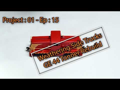 Weathering HO Locomotive Trucks for Realistic Results