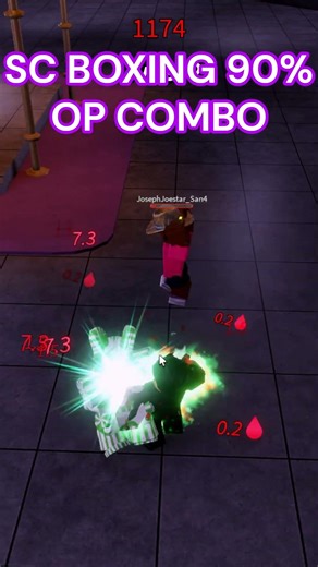 SC BOXING 90% OP COMBO #yba #roblox #trending #shorts #tiktok #viralvideo #viralshorts #jjba