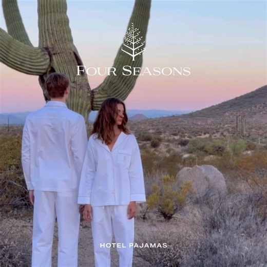 Immerse yourself in the world of Four Seasons with our luxury pajama sets. | Four Seasons Hotels and Resorts