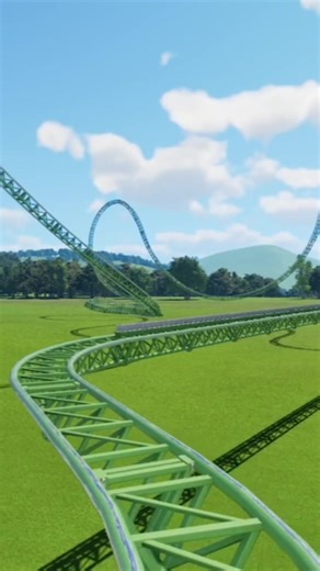 Intamin launch coaster #rollercoaster #planetcoaster2 #planetcoaster #build #fyp