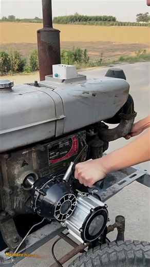 Easy Electric Starter Kit Retrofit on Single-Cylinder Diesel Engine (D6–D50)