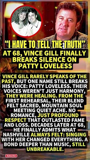 At 68, Vince Gill FINALLY Breaks Silence on Patty Loveless #shorts #viral