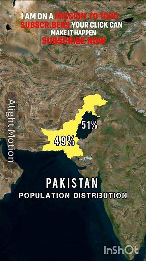 🌏 Countries Where Most 👥 people live in small regions | part 4