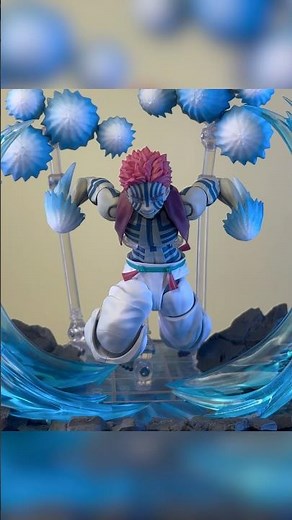 AKAZA Air Attack quick DIORAMA 💥 #kimetsunoyaiba #kny #demonslayer #鬼滅の刃 #akaza #tanjiro #rengoku