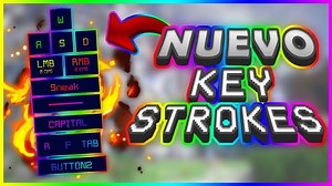 我的世界：至尊炫酷按键显示V5KeystrokesMod！你值得拥有！