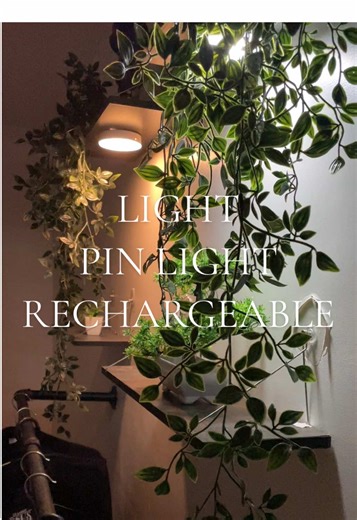 Rechargeable Pin Light for Calm Room Decor