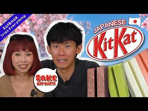 We Tried EVERY Japanese Kit Kat Flavor! 🍫
