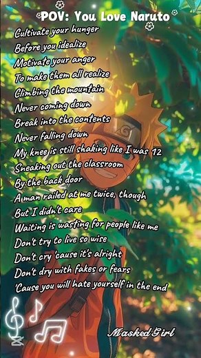 Wind (Naruto Lyrics) #naruto #narutoshippuden #lyrics #music #akeboshi #lyricvideo #shortsfeed #song