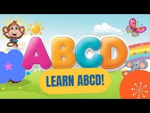 Learn abcd for nursery | The Alphabet Song | Alphabet Songs with Sounds for Children #abc
