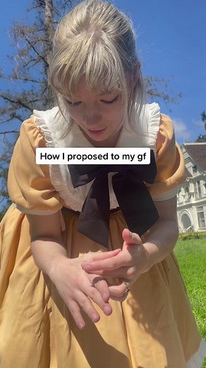 Creative Ways to Propose: Dino Bunny Cosplay Marriage Proposal
