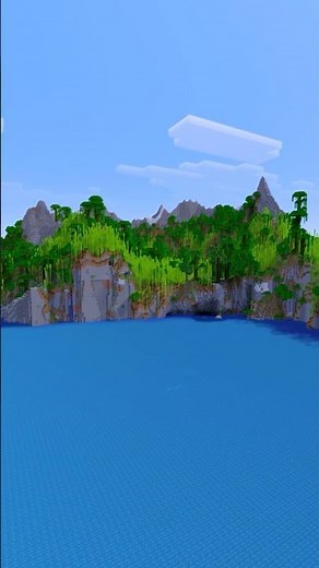 Minecraft Jungle Cliffs and Mountains Seed!