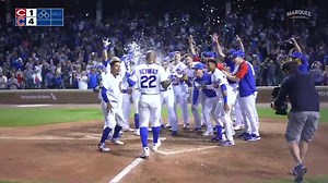 Jason Heyward crushes a walk-off blast! Cubs WIN! | Chicago Cubs